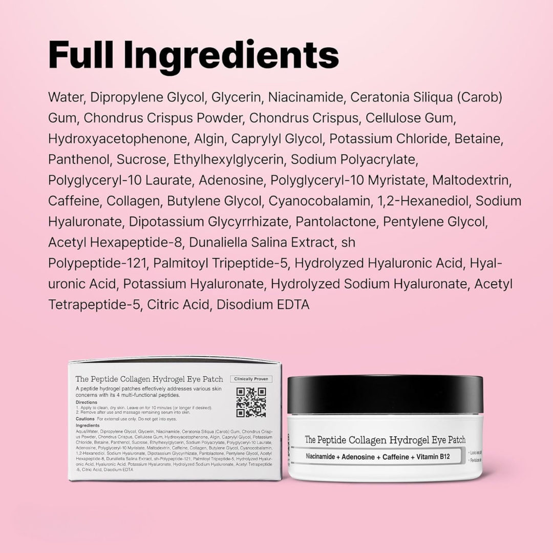 De-Puffing Collagen Eye Patches (60 Pcs)